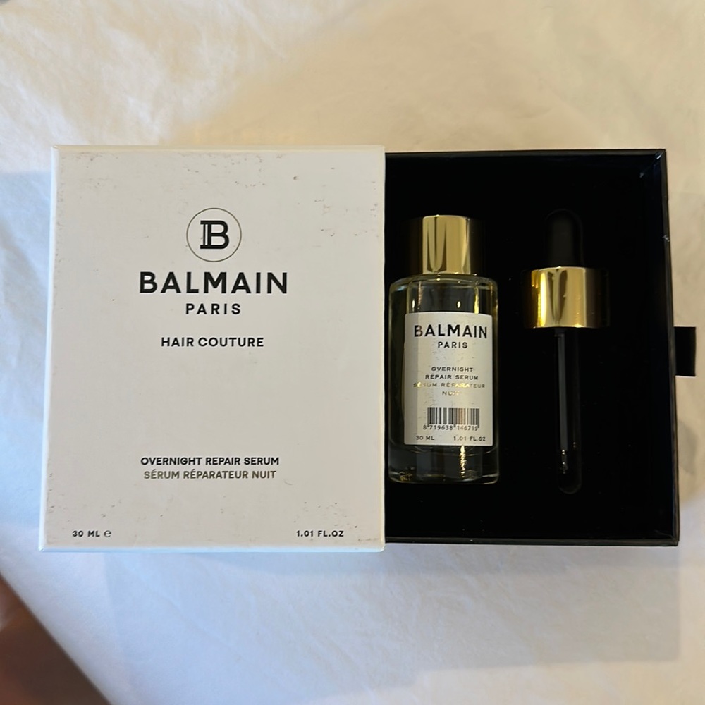 New in box! Balmain Hair Couture overnight repair serum hair couture